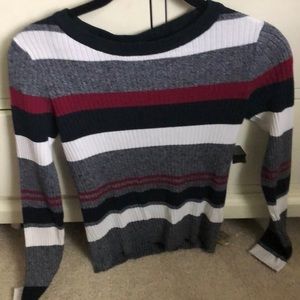 H&M tight striped sweater size S